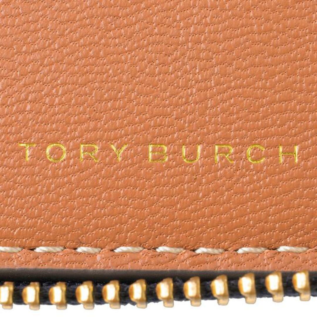 Tory Burch(トリーバーチ)の新品 トリーバーチ TORY BURCH 2つ折り財布 ティー モノグラム レザー ミッドナイト レディースのファッション小物(財布)の商品写真