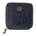 新品 トリーバーチ TORY BURCH 2つ折り財布 ティー モノグラム レザ