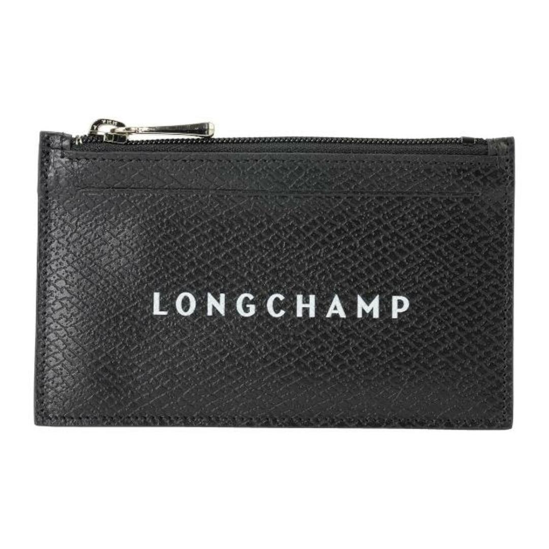 LONGCHAMP(ロンシャン)の新品 ロンシャン LONGCHAMP コインケース ロゾ エッセンシャル COIN POUCH ブラック レディースのファッション小物(コインケース)の商品写真