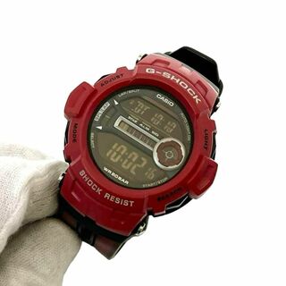 ジーショック(G-SHOCK)の✨美品　稼働品✨　G-SHOK 腕時計　クォーツ　レッド　GD200 as20(腕時計(デジタル))