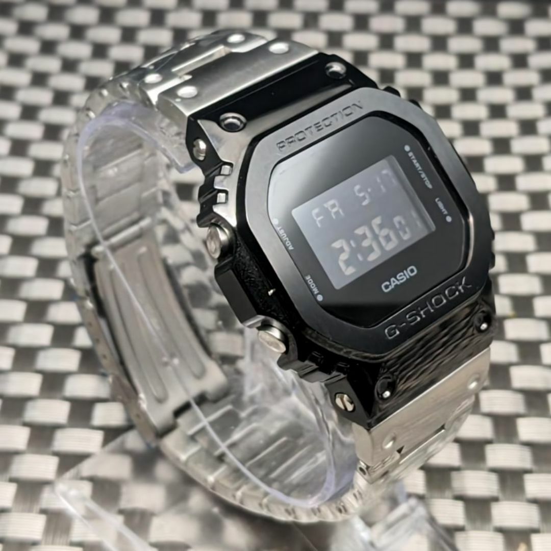 G-SHOCK カスタム用 メタルベルト GM-5600など用 [工具付き] メンズの時計(金属ベルト)の商品写真