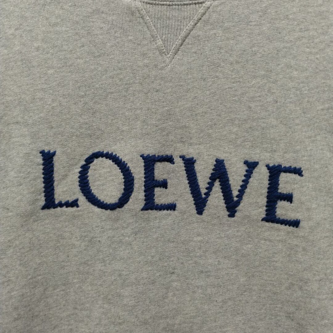 LOEWE(ロエベ)のLOEWE ロエベ 品番 H526Y24J26 ロゴ 刺繍 スウェット グレー サイズ L 正規品 / 34319 メンズのトップス(スウェット)の商品写真