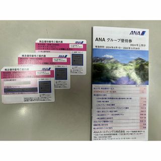 エーエヌエー(ゼンニッポンクウユ)(ANA(全日本空輸))のANA株主優待券 ３枚(航空券)