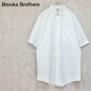 Brooks Brothers - Brooks Brothers USA製 OX ポロカラーシャツ ホワイト