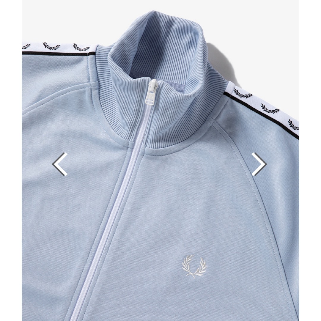 FRED PERRY(フレッドペリー)のFRED PERRY フレッドペリー　トラックジャケット　ジャージ　ブルー メンズのトップス(ジャージ)の商品写真