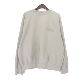 フィアオブゴッド(FEAR OF GOD)のフィア オブ ゴッド エッセンシャルズ FEAR OF GOD ESSENTIALS ■ 22AW 【 LOGO CREWNECK 】 フロント ロゴ クルーネック スウェット トレーナー　w19105(スウェット)