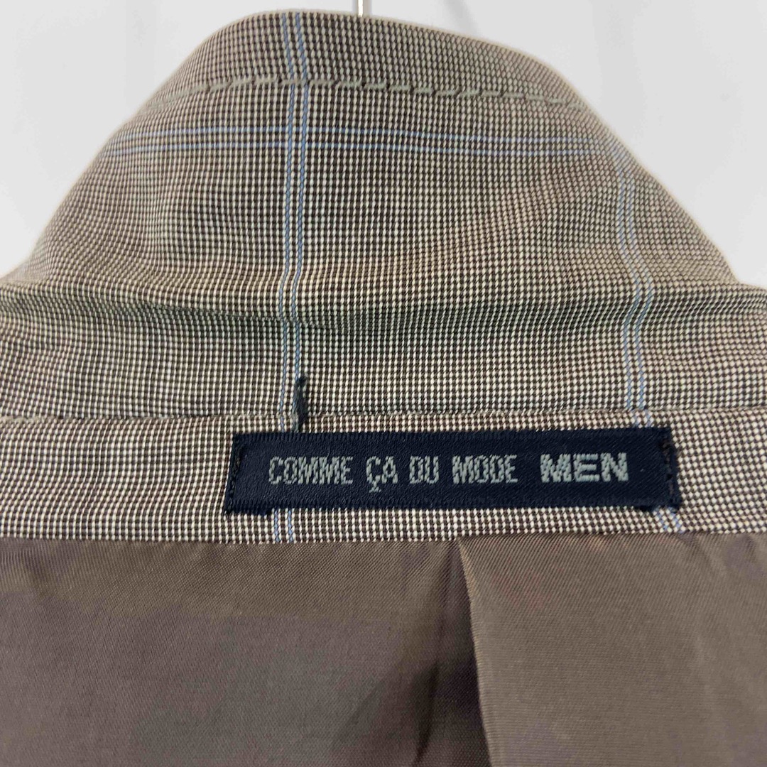 COMME CA DU MODE(コムサデモード)のCOMME CA DU MODE MEN コムサデモードメン メンズ スーツ ブラウン系 柄あり テーラードジャケット メンズのジャケット/アウター(テーラードジャケット)の商品写真