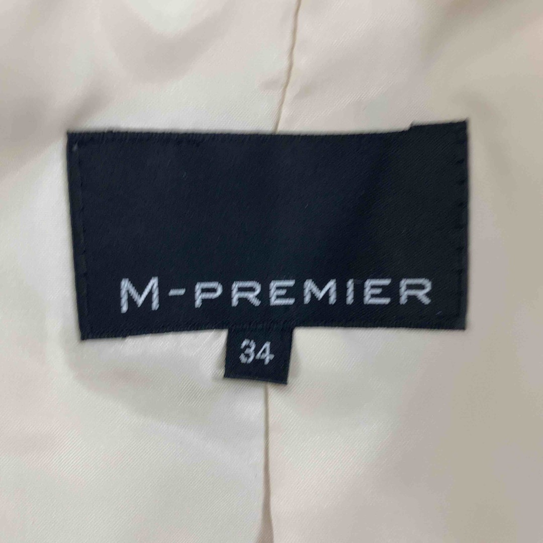 M-premier(エムプルミエ)のM-PREMIER エムプルミエ レディース トレンチコート ベージュ tk レディースのジャケット/アウター(トレンチコート)の商品写真