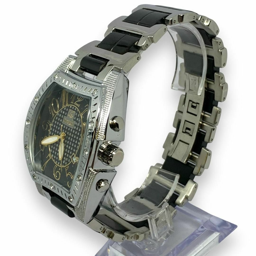 [長渕剛さん着用モデル]【極美品】 ユニバーシティー　US-203　シルバー メンズの時計(腕時計(アナログ))の商品写真