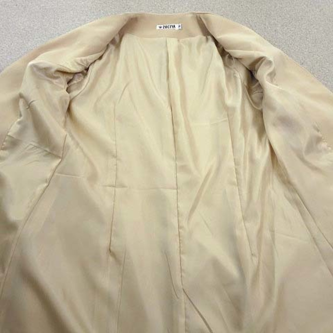 other(アザー)のZOCIYA パンツスーツ セットアップ ジャケット パンツ M ライトベージュ レディースのフォーマル/ドレス(スーツ)の商品写真