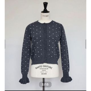 gypsohila ジプソフィア　Dot Cardigan ドットカーディガン