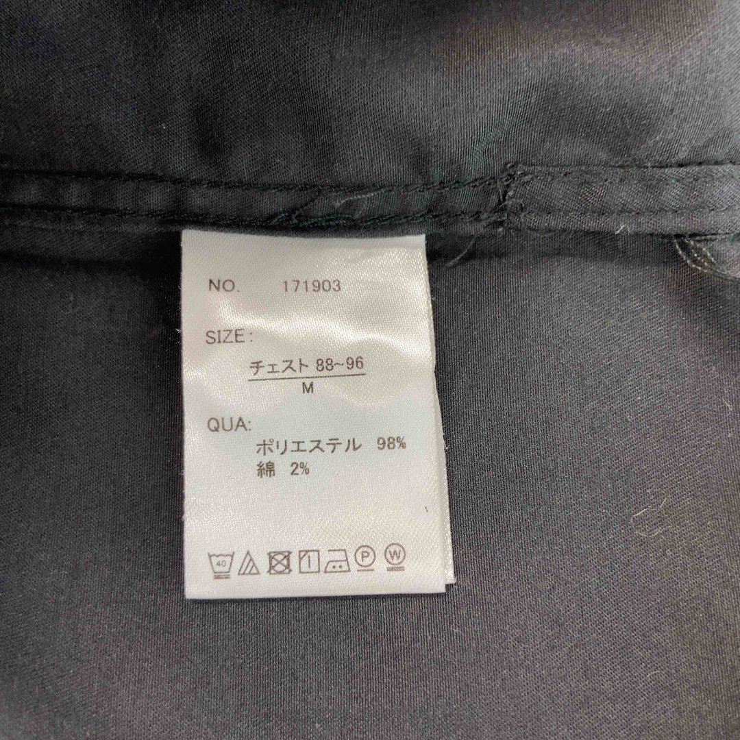 holiday ホリディ メンズ カラーシャツ ブラック ワイドシルエット 半袖シャツ メンズのトップス(シャツ)の商品写真