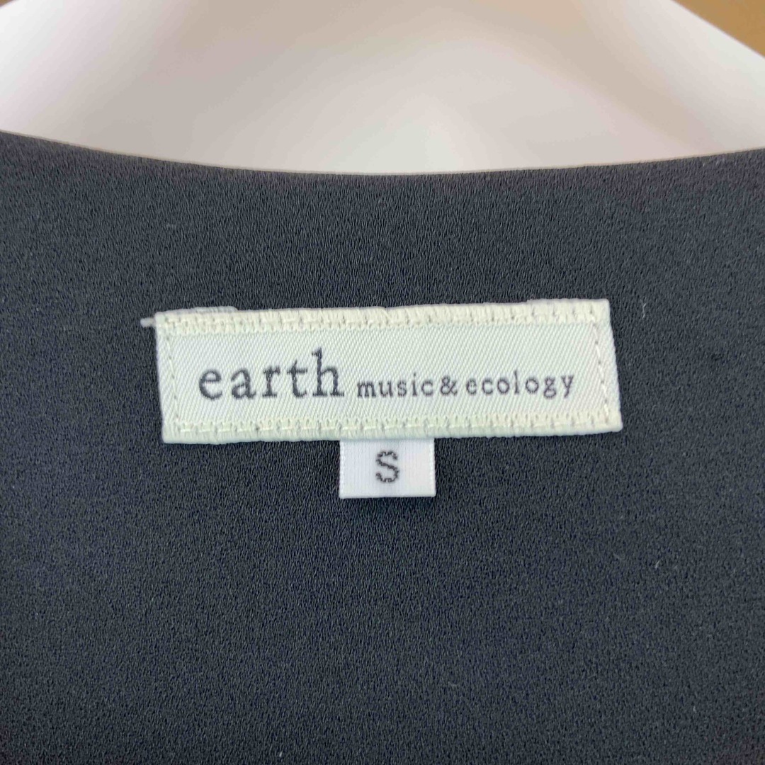 earth music & ecology(アースミュージックアンドエコロジー)のearth music&ecology アースミュージックアンドエコロジー レディース ダブルジャケット 半袖ジャケット ブラック レディースのジャケット/アウター(その他)の商品写真