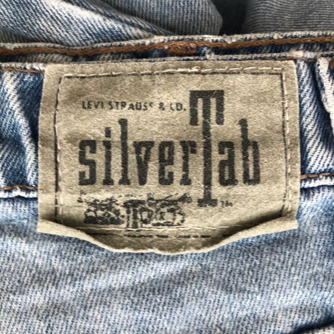 SILVER TAB（Levi's）(シルバータブ)の【k6998】希少USA製90sリーバイスシルバータブルーズデニムパンツジーンズ メンズのパンツ(デニム/ジーンズ)の商品写真