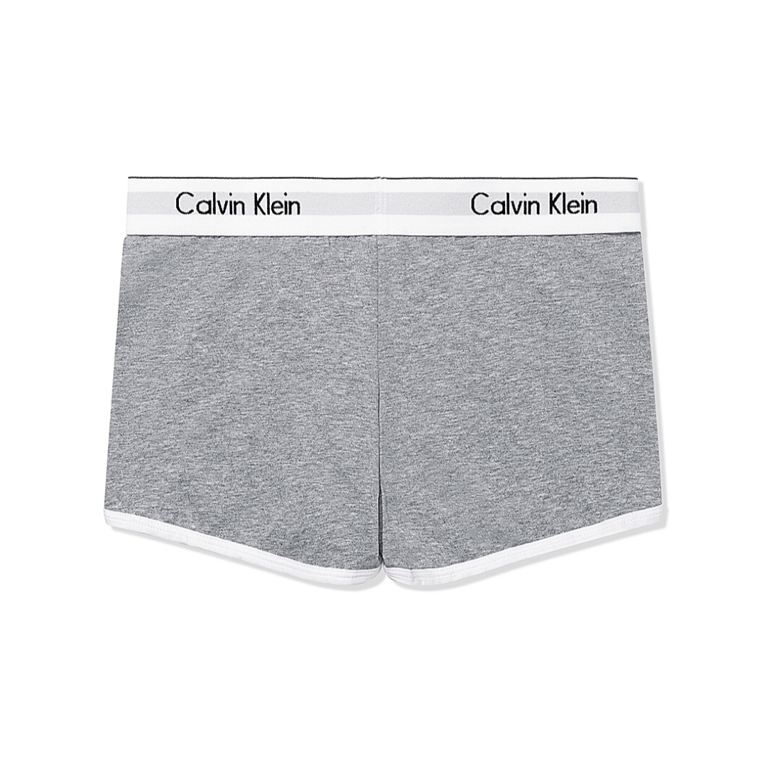 ck Calvin Klein(シーケーカルバンクライン)の【CALVIN KLEIN】 ショートパンツ　ブラック　グレー　Mサイズ レディースのパンツ(ショートパンツ)の商品写真