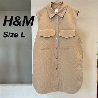 H&M - H&M ロングノーカラー ジャケット