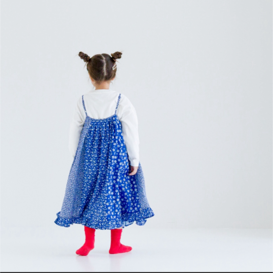 LOWRYS FARM(ローリーズファーム)のlowrys farm コバナキャミワンピース キッズ/ベビー/マタニティのキッズ服女の子用(90cm~)(ワンピース)の商品写真