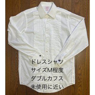 ブルックスブラザース(Brooks Brothers)のブルックスブラザーズ/ドレス/フォーマル/タキシード/シャツ/サイズM程度カフス(Tシャツ/カットソー(七分/長袖))