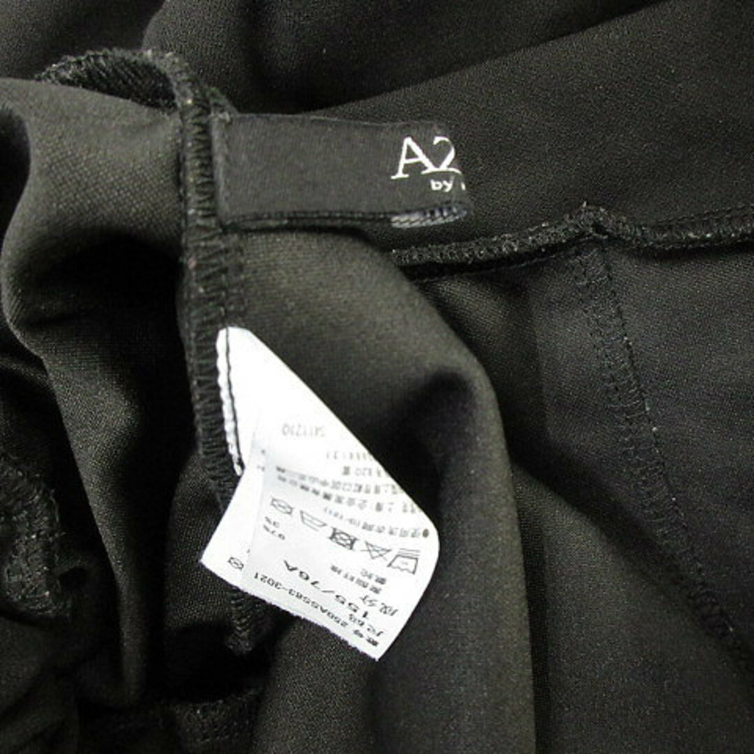 AZUL by moussy(アズールバイマウジー)のアズールバイマウジー ジョーゼット カット タンク ✕ パンツ セットアップ 黒 レディースのレディース その他(その他)の商品写真