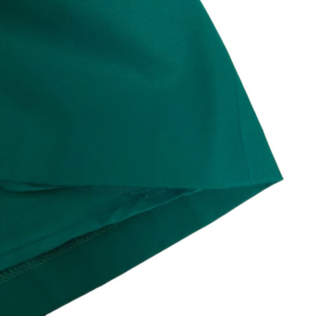 kumikyoku（組曲）(クミキョク)のクミキョク 組曲 スカート フレア Aライン タック 無地 ひざ丈 2 グリーン レディースのスカート(その他)の商品写真