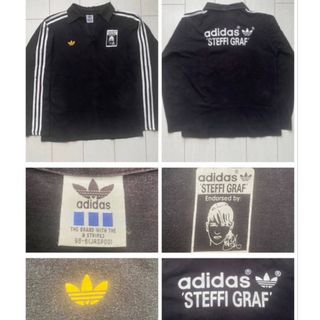 アディダス(adidas)の80s 90s old adidas steffi graf black XL(ジャージ)