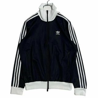 アディダス(adidas)の●6381 極美 adidasトラックジャケット ベッケンバウアーBLK/WHT(ジャージ)