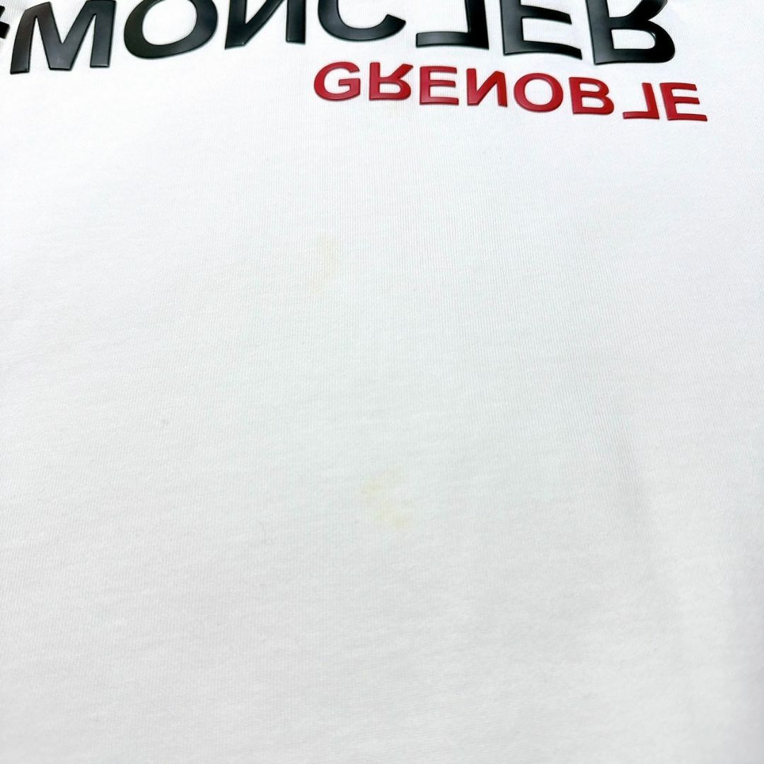 MONCLER(モンクレール)の【22年モデル】モンクレール グルノーブル パーカー L オフホワイト フード メンズのトップス(パーカー)の商品写真