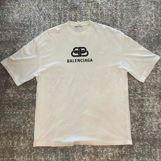Balenciaga - 正規 19SS BALENCIAGA バレンシアガ BB ロゴ Tシャツの Balenciaga - 正規 19SS BALENCIAGA バレンシアガ BB ロゴ Tシャツの