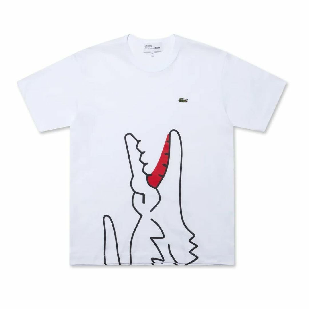 COMME des GARCONS(コムデギャルソン)のCOMME des GARCONS SHIRT LACOSTE TEE  メンズのトップス(Tシャツ/カットソー(半袖/袖なし))の商品写真