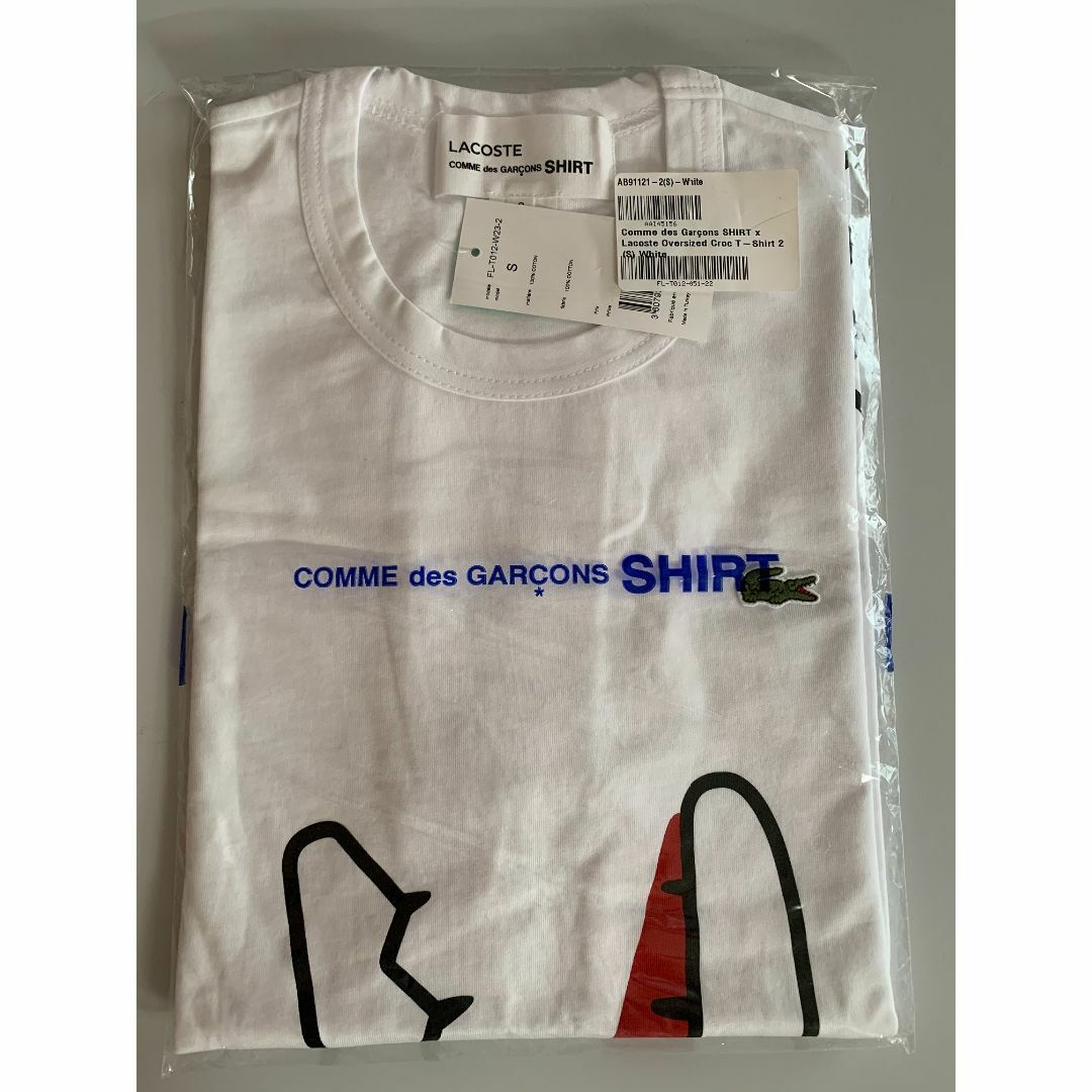 COMME des GARCONS(コムデギャルソン)のCOMME des GARCONS SHIRT LACOSTE TEE  メンズのトップス(Tシャツ/カットソー(半袖/袖なし))の商品写真