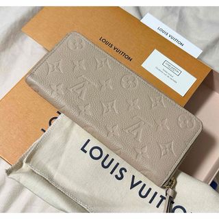 ルイヴィトン(LOUIS VUITTON)の■未使用■グレー ルイヴィトン ポルトフォイユクレマンス  アンプラント 長財布(財布)