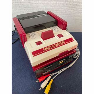 ファミリーコンピュータ(ファミリーコンピュータ)のファミコン本体AV化仕様　ディスクシステム　USB電源仕様(家庭用ゲーム機本体)