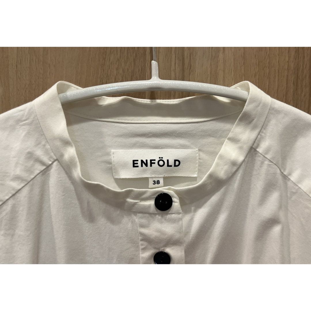 ENFOLD(エンフォルド)のお値下げ　ENFOLD ビッグシャツ  レディースのトップス(シャツ/ブラウス(長袖/七分))の商品写真