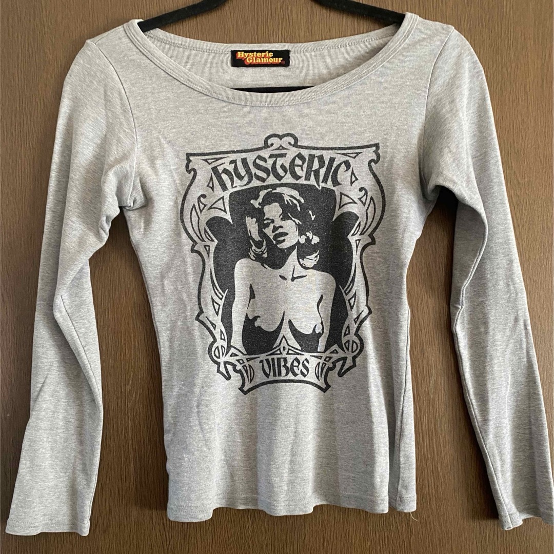 HYSTERIC GLAMOUR(ヒステリックグラマー)のヒステリックグラマー　長袖Tシャツ レディースのトップス(Tシャツ(長袖/七分))の商品写真