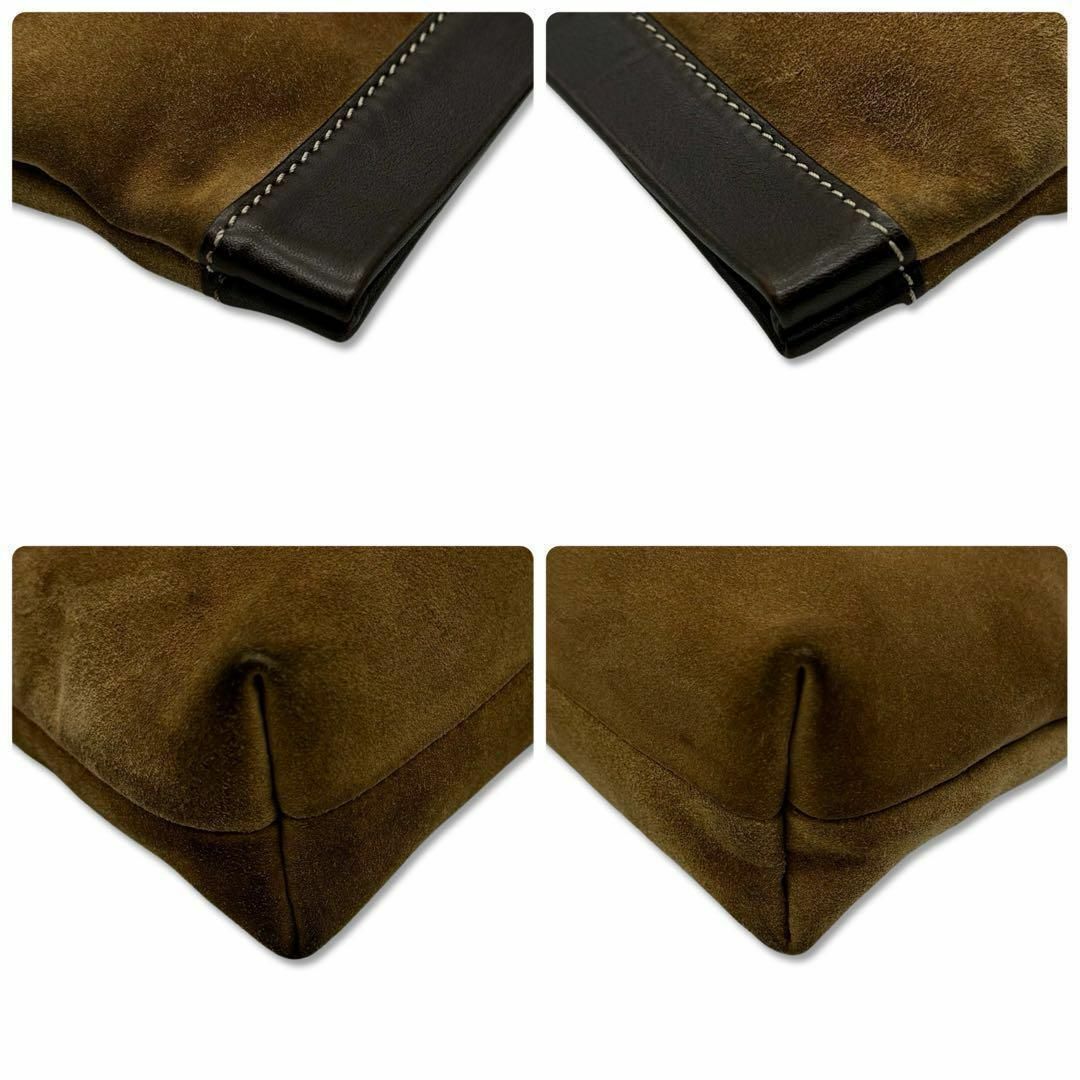 LOEWE(ロエベ)のロエベ アナグラム クラッチ セカンドバッグ レディース メンズ ブラウン メンズのバッグ(セカンドバッグ/クラッチバッグ)の商品写真
