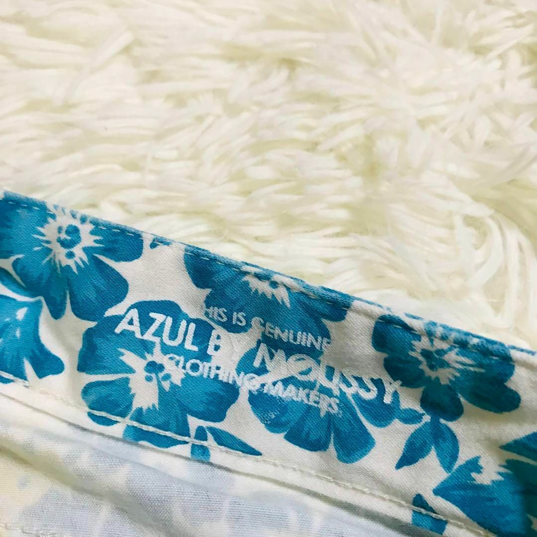 AZUL by moussy(アズールバイマウジー)のアズールバイマウジー パンツ カジュアル 花柄 派手 総柄 S レディースのパンツ(カジュアルパンツ)の商品写真