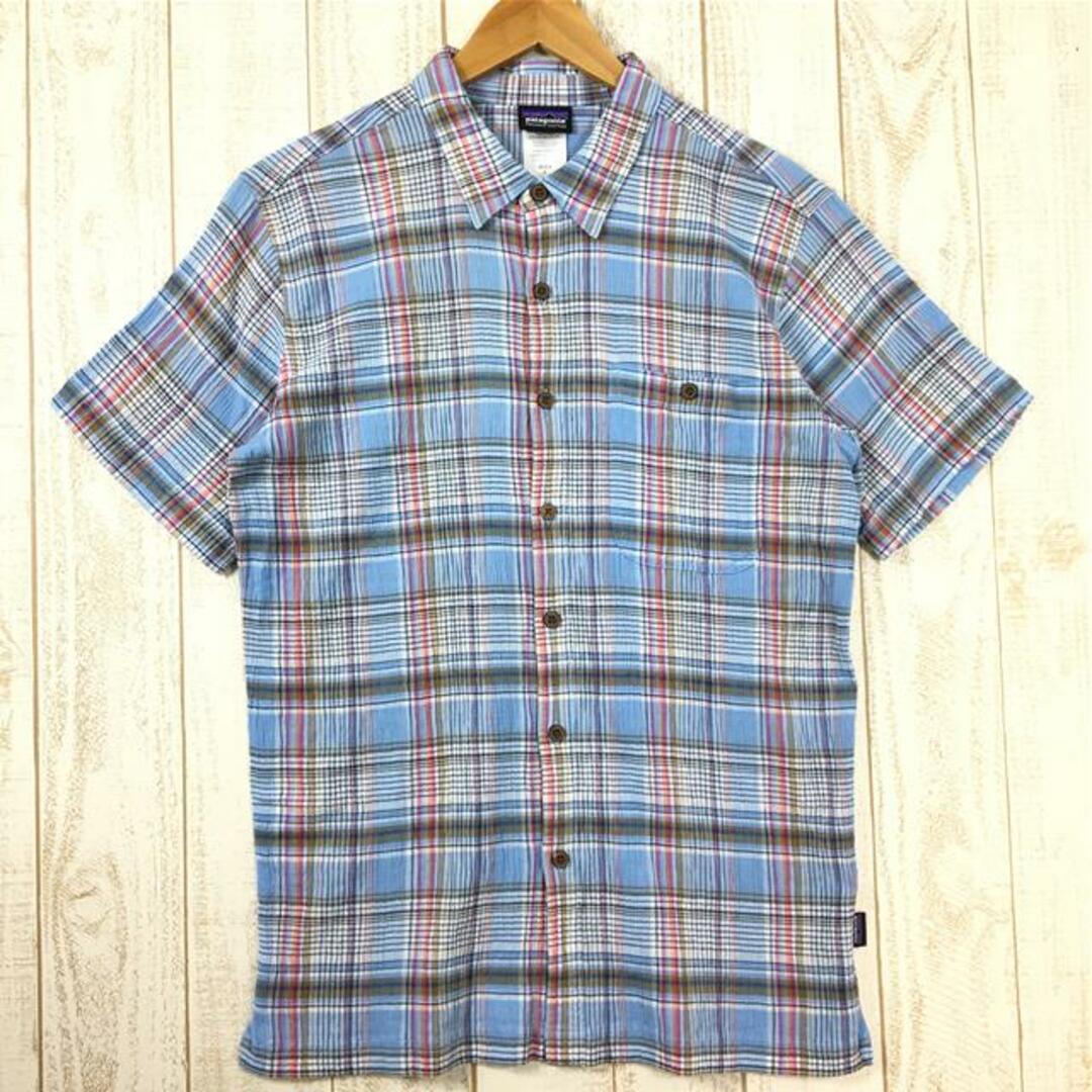 patagonia(パタゴニア)のMENs S パタゴニア エーシー シャツ AC Shirt オーガニックコットン 速乾 名作 生産終了モデル 入手困難 PATAGONIA 52921 SASB ブルー系 メンズのメンズ その他(その他)の商品写真