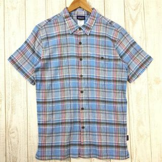 パタゴニア(patagonia)のMENs S パタゴニア エーシー シャツ AC Shirt オーガニックコットン 速乾 名作 生産終了モデル 入手困難 PATAGONIA 52921 SASB ブルー系(その他)