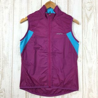 WOMENs S パタゴニア ナイン トレイルズ ベスト Nine Trails Vest ウィンドシェル 生産終了モデル 入手困難 PATAGONIA 24967 AMH パープル系