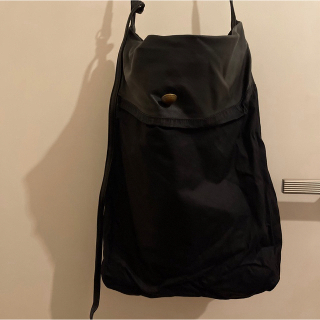 Ann Demeulemeester(アンドゥムルメステール)のアンドゥルムメステール  シープレザーショルダーバッグ メンズのバッグ(ショルダーバッグ)の商品写真