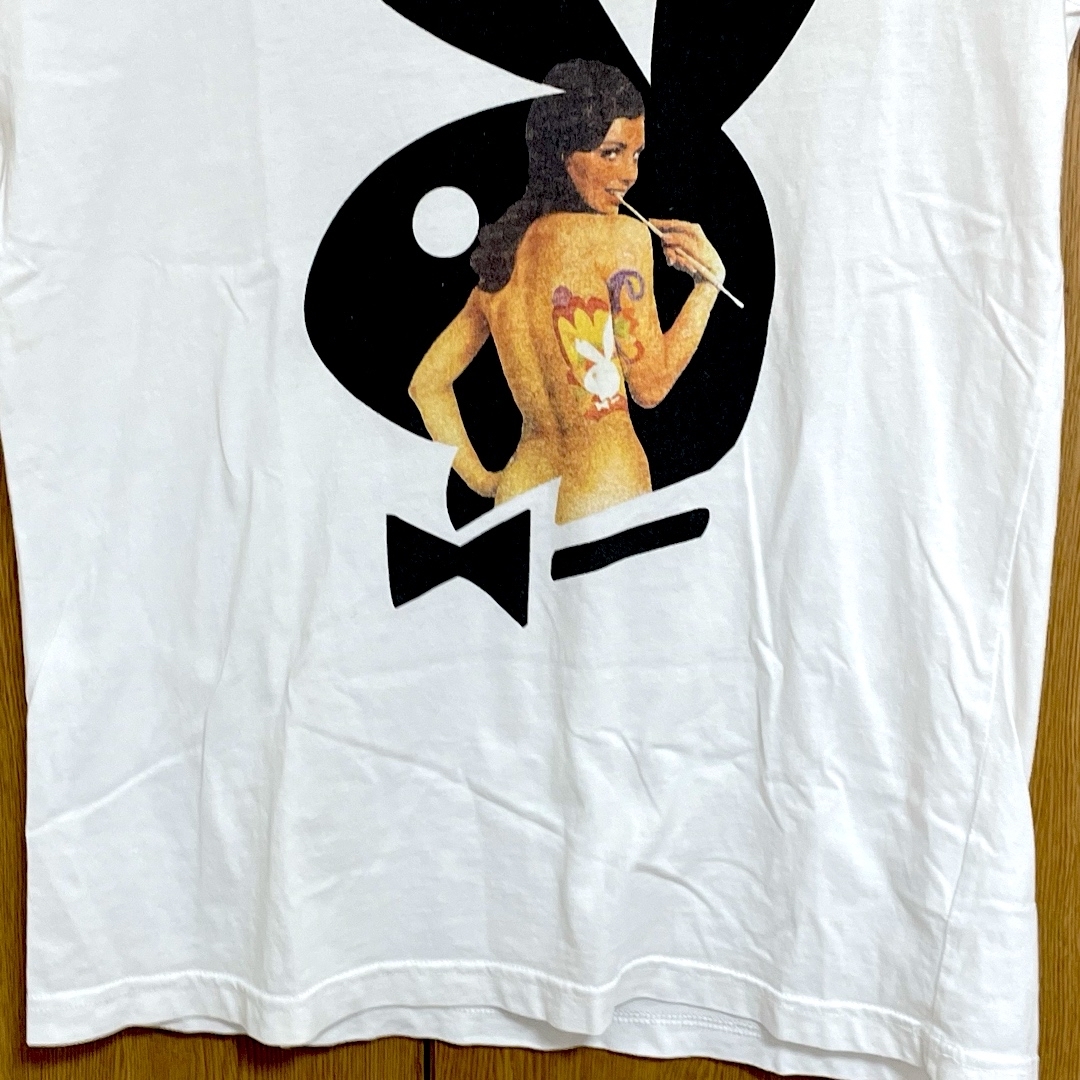 PLAYBOY(プレイボーイ)のPLAYBOY  プレイボーイ Tシャツ　Mサイズ メンズのトップス(Tシャツ/カットソー(半袖/袖なし))の商品写真