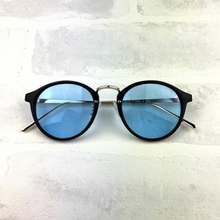 新品未使用 ライトブルー ウェリントン サングラス ボストン 眼鏡(サングラス/メガネ)