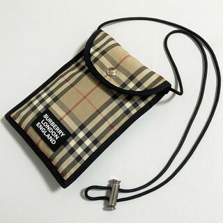 バーバリー(BURBERRY)のBURBERRY / ノバチェック スマホショルダーバッグ サコッシュ(ショルダーバッグ)