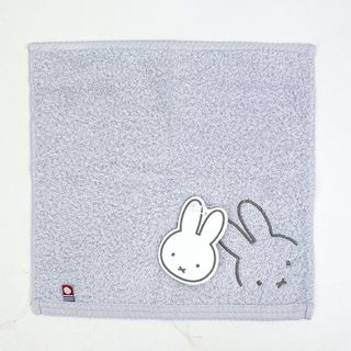 ミッフィー(miffy)のミッフィー miffy watairo あまわたミニタオル ライトグレー 日本製(タオルケット)