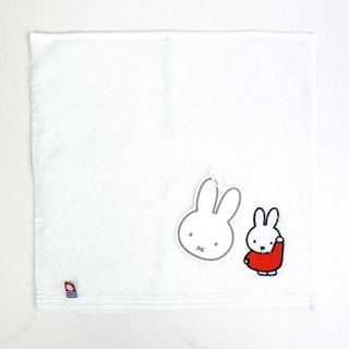 ミッフィー(miffy)のミッフィー miffy watairo あまわたミニタオル ホワイト 日本製(タオルケット)