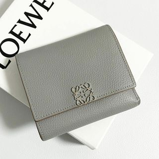 LOEWE - LOEWE / アナグラム 三つ折り財布 グレー