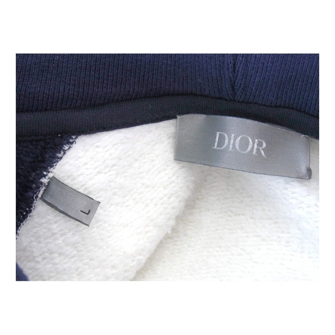 Dior(ディオール)のディオール DIOR × ケニーシャリーフ KENNY SCHARF ■ 21AW 【 193J647A0687 】 ロゴ 刺繍 スウェット パーカー　n5733 メンズのトップス(パーカー)の商品写真