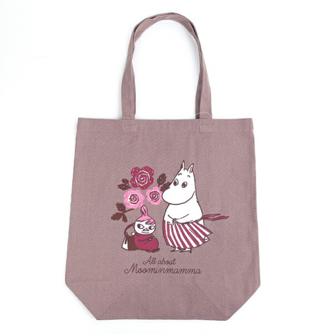 MOOMIN - ムーミン ムーミンママ トートバッグ ダスティーピンク MOOMIN - ムーミン ムーミンママ トートバッグ ダスティーピンク