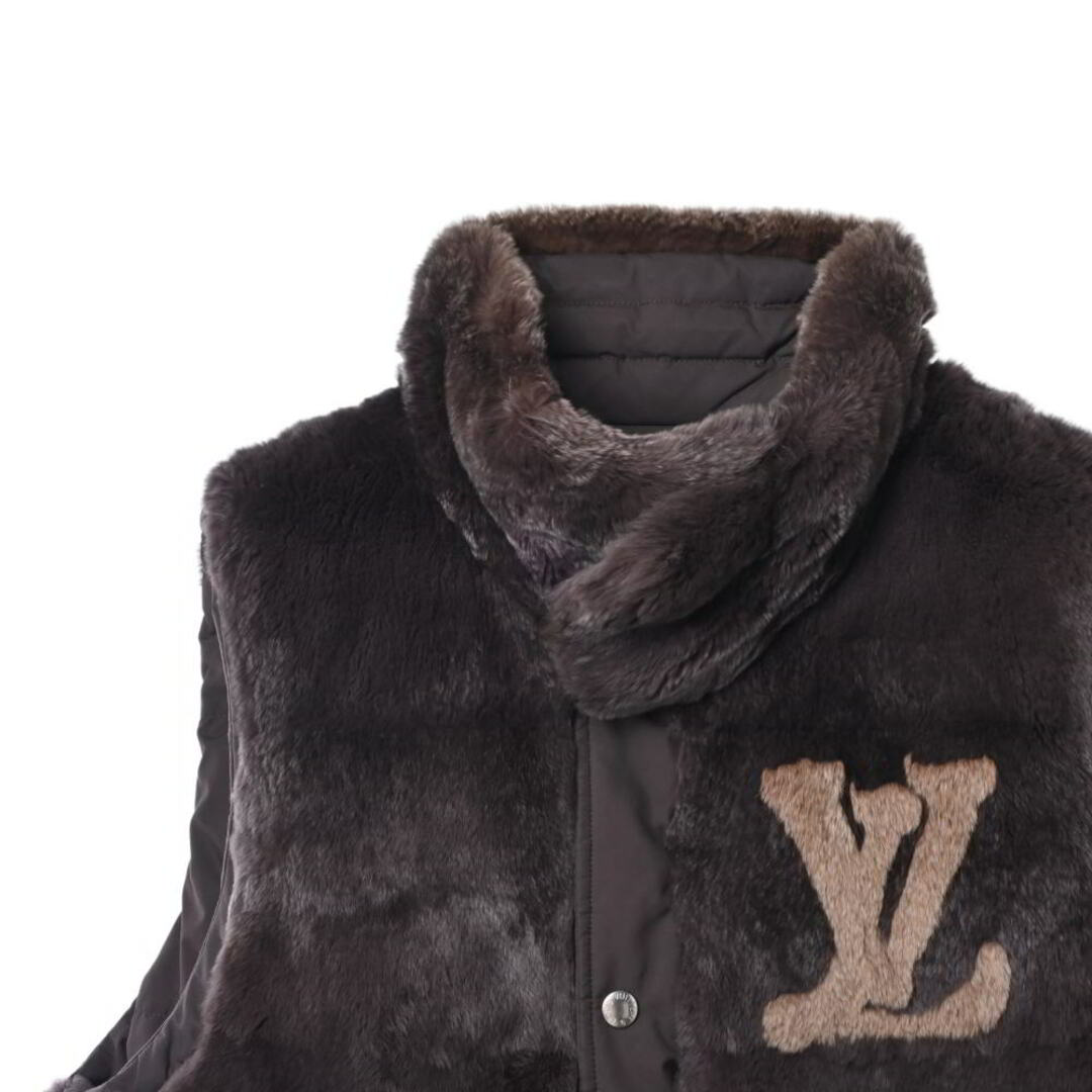 LOUIS VUITTON - LOUIS VUITTON ラビットファー ダウンベストの LOUIS VUITTON - LOUIS VUITTON ラビットファー ダウンベストの