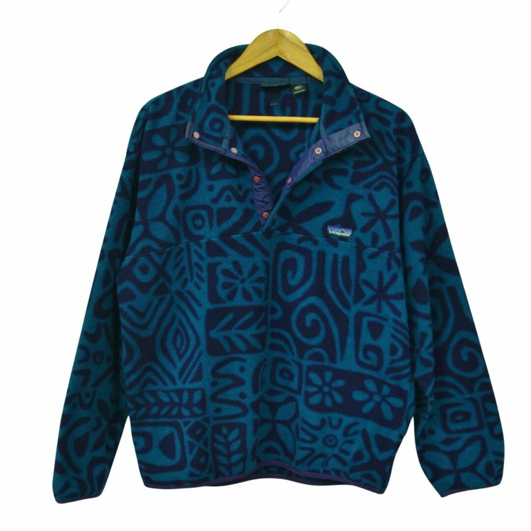 【超特価】 シンチラ PATAGONIA パタゴニア スナップT プル 総柄 25205 Mサイズ